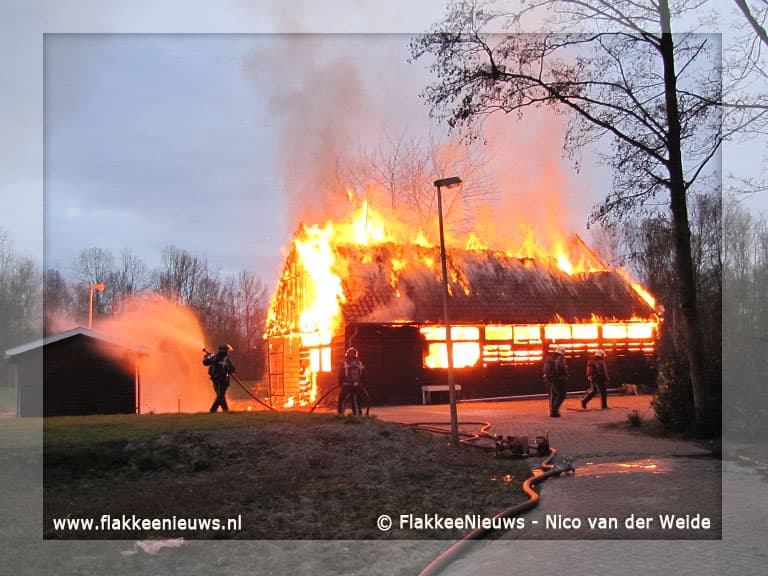 Kinderboerderij Hernesseroord afgebrand