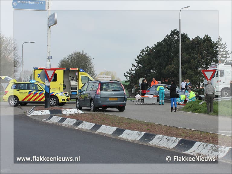 Aanrijding N498 Achthuizen