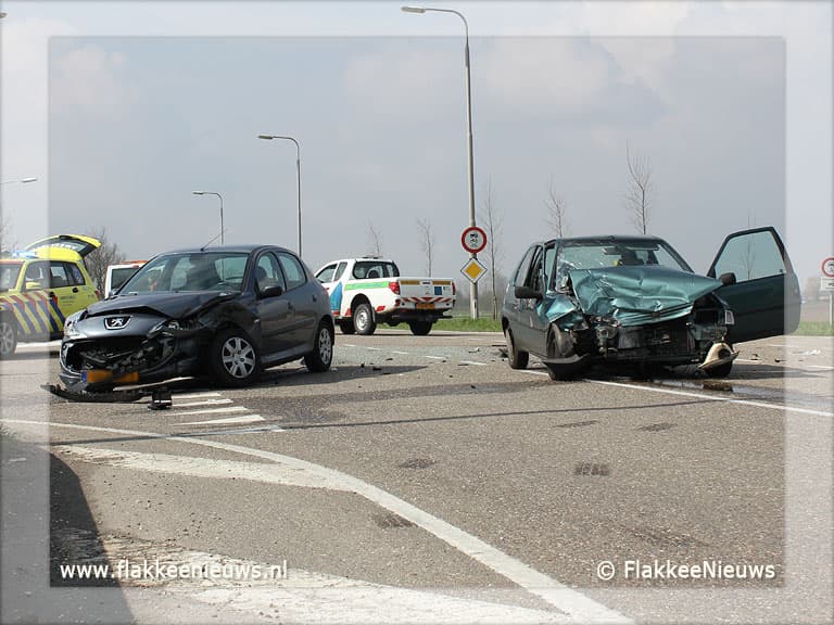 Aanrijding N498 Achthuizen