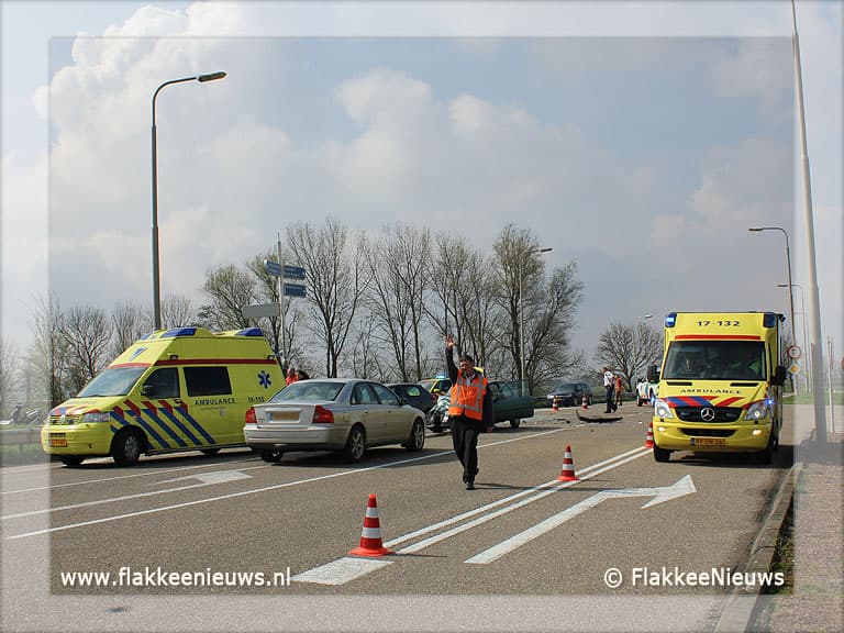 Aanrijding N498 Achthuizen