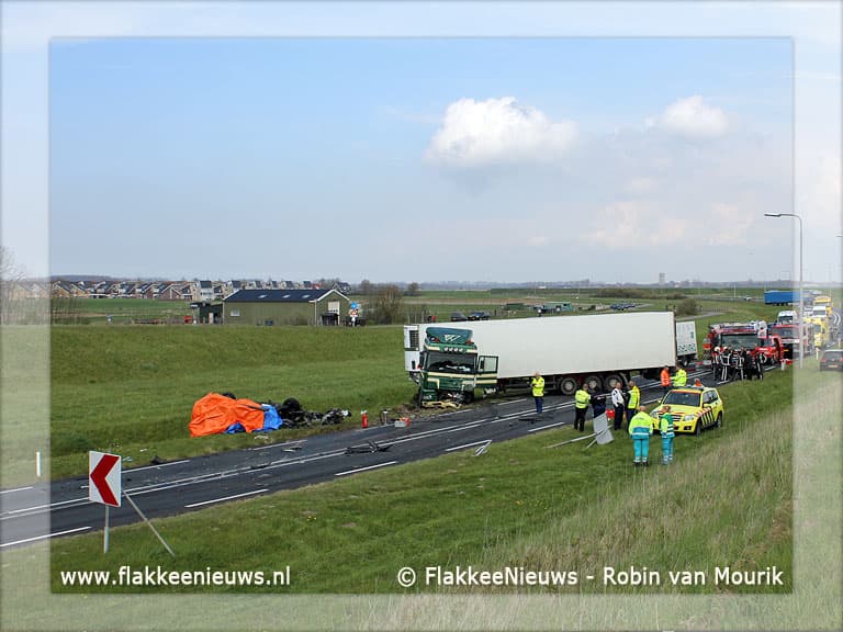[Update] Drie personen overleden na aanrijding N57