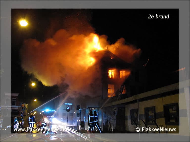 Tweemaal uitslaande brand in woonhuis Sommelsdijk