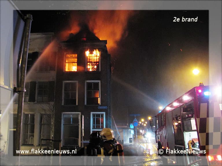 Tweemaal uitslaande brand in woonhuis Sommelsdijk