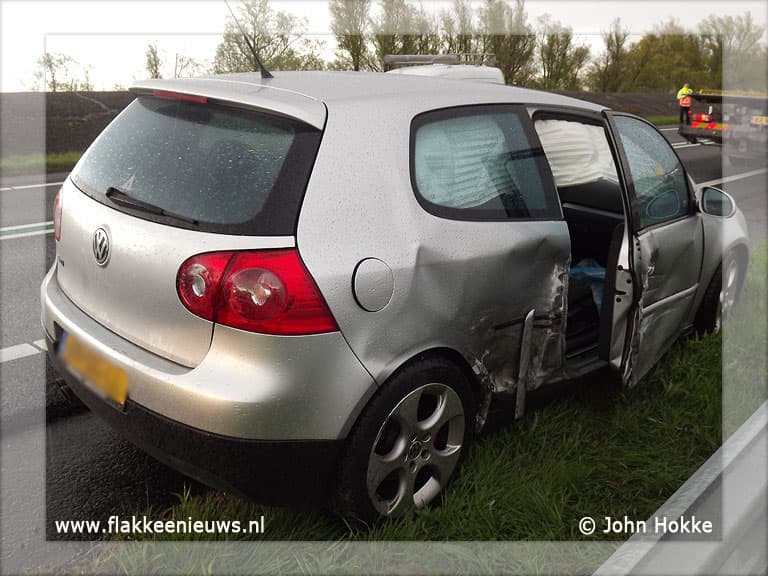 Verkeershinder door ongeval N59
