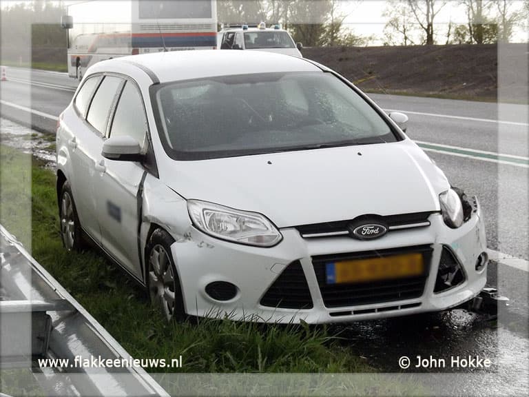 Verkeershinder door ongeval N59