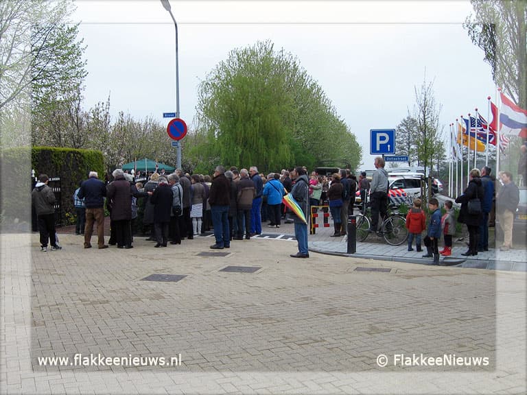 Herdenking omgekomen vliegeniers WO2
