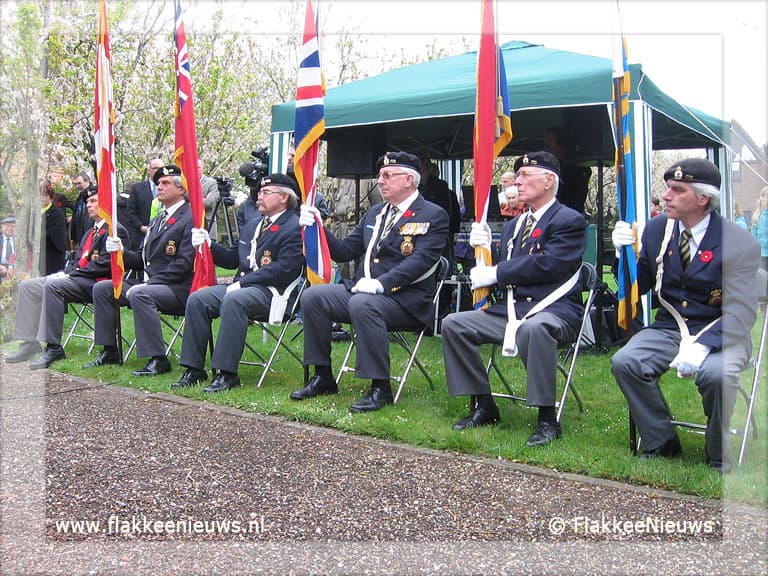 Herdenking omgekomen vliegeniers WO2