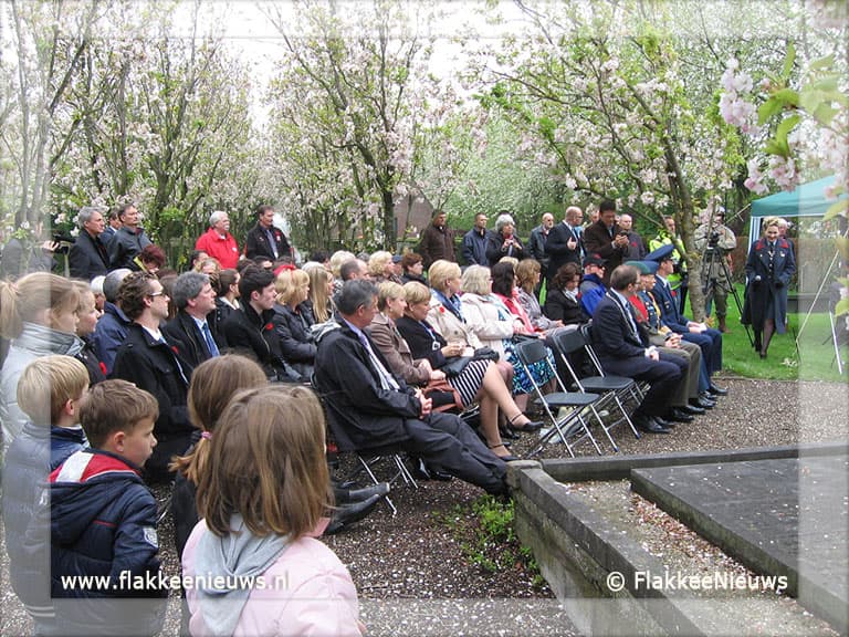 Herdenking omgekomen vliegeniers WO2