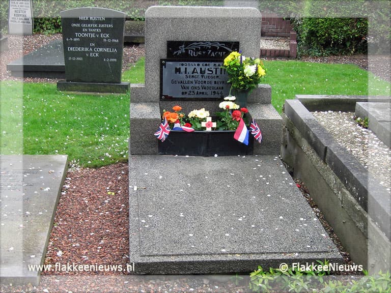Herdenking omgekomen vliegeniers WO2