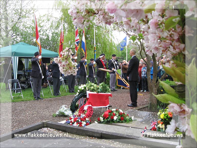 Herdenking omgekomen vliegeniers WO2