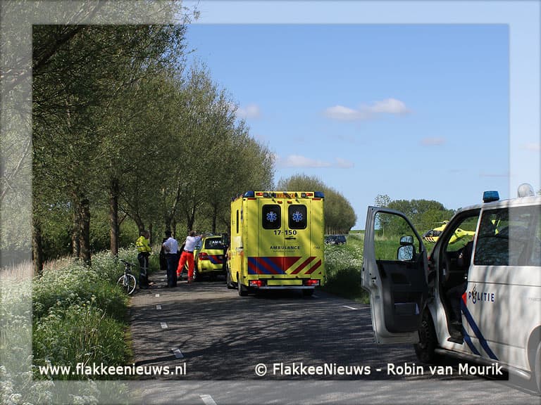 Fietser overleden op de Zuiderlandsedijk