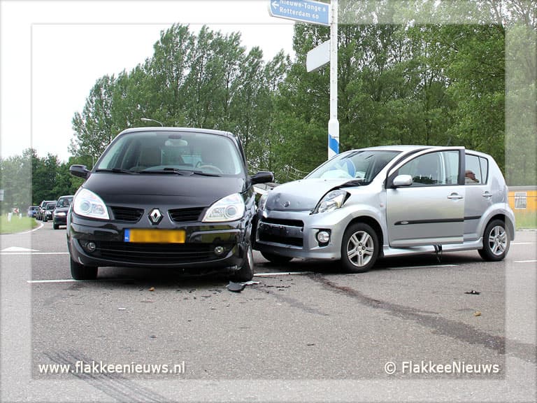Extra verkeershinder N215 door ongeval