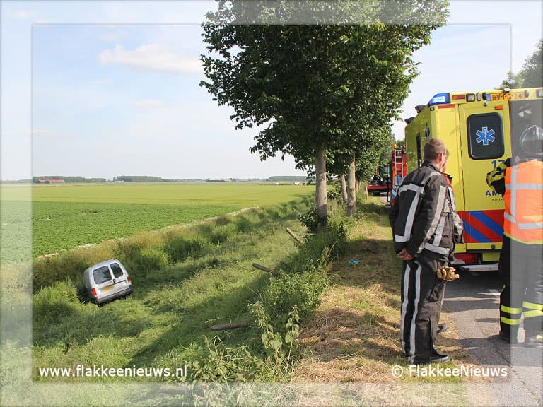 Twee ongevallen op de Westdijk