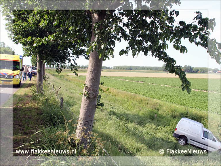 Twee ongevallen op de Westdijk