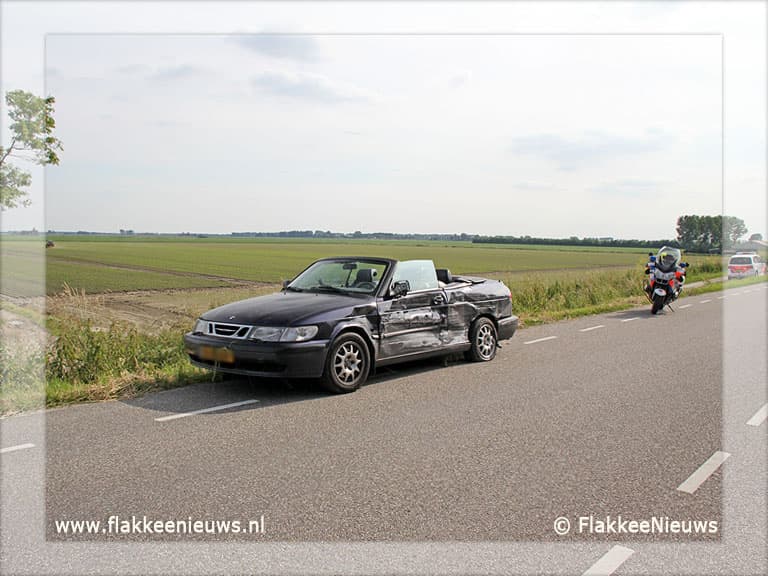 Twee ongevallen op de Westdijk
