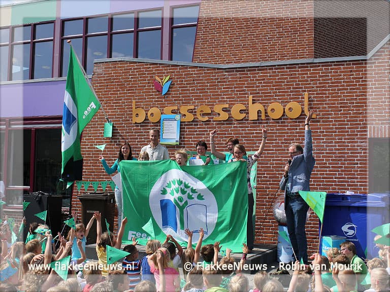 Scholen Goeree-Overflakkee ontvangen Groene Vlag