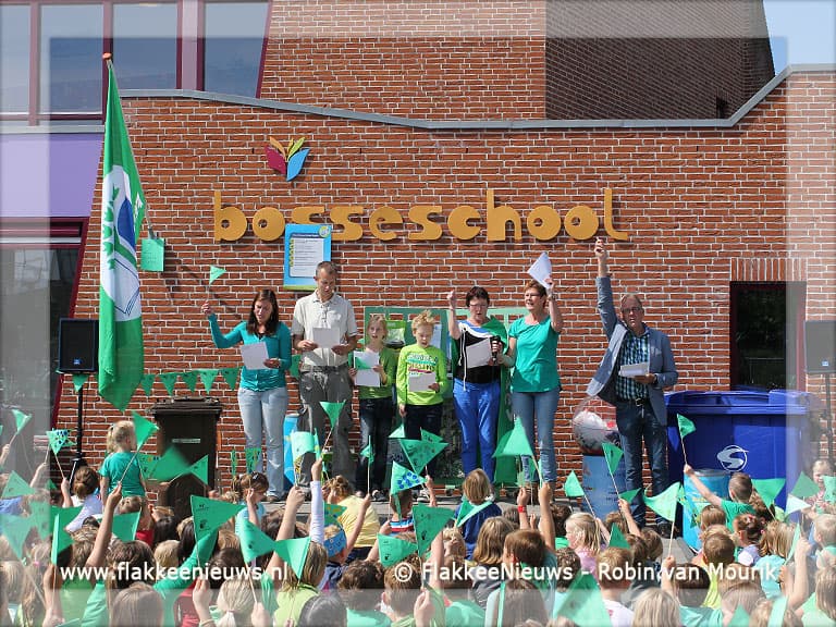 Scholen Goeree-Overflakkee ontvangen Groene Vlag
