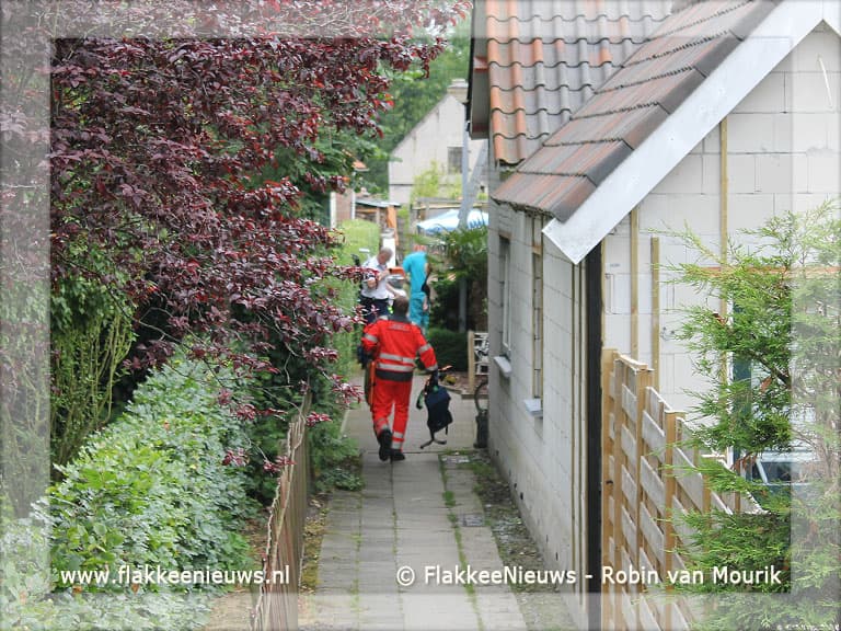 Man gewond na val van ladder