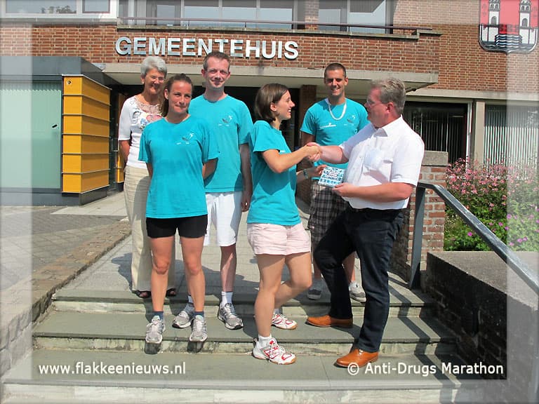 Anti-Drugs Marathon op Goeree-Overflakkee