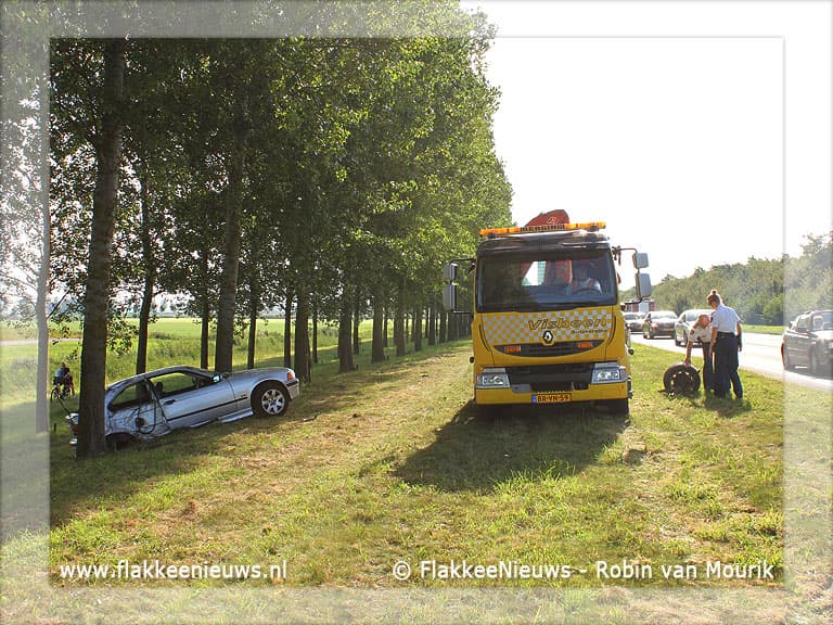 Gewonde bij ongeval N59 Oude-Tonge
