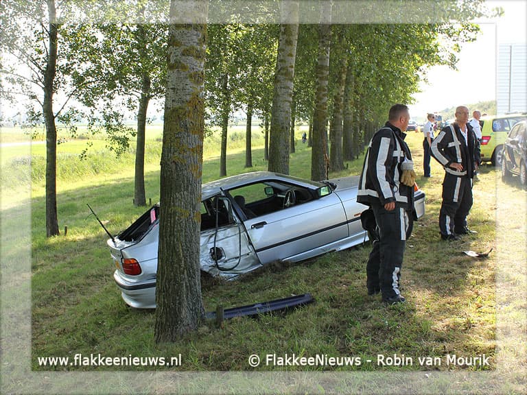 Gewonde bij ongeval N59 Oude-Tonge