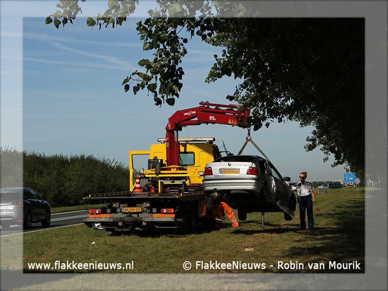 Gewonde bij ongeval N59 Oude-Tonge