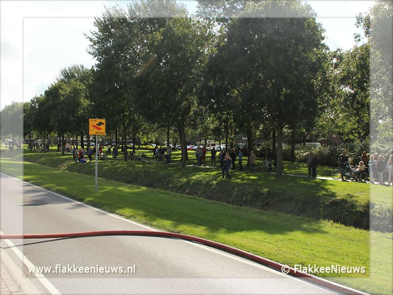 Bedrijfspand uitgebrand in Oude-Tonge