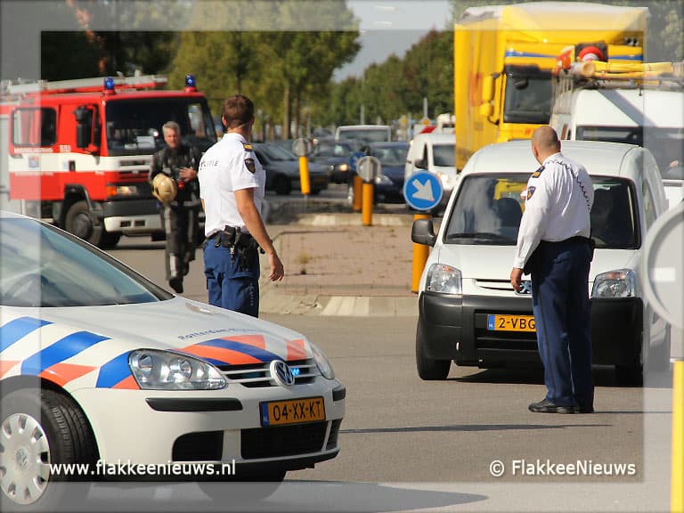 Bedrijfspand uitgebrand in Oude-Tonge