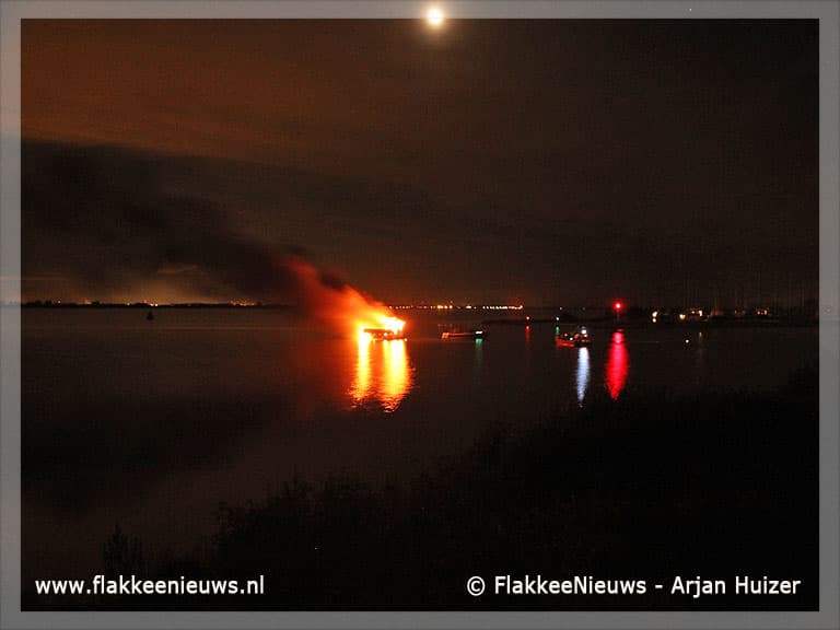 Scheepsbrand Stellendam