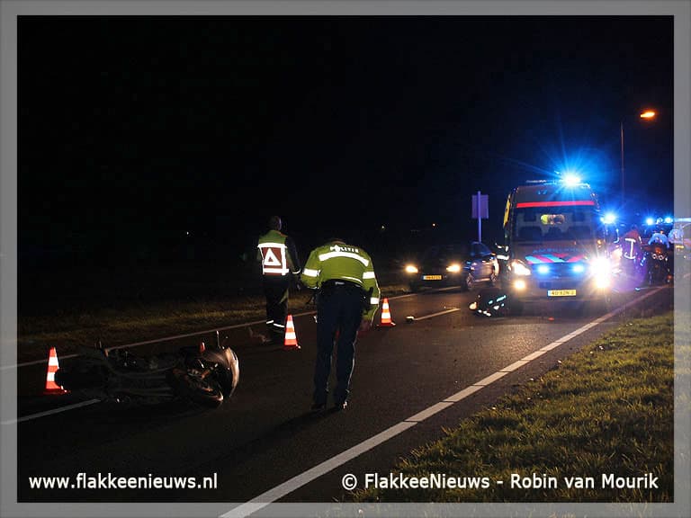 Motorrijder overleden na ongeval N59