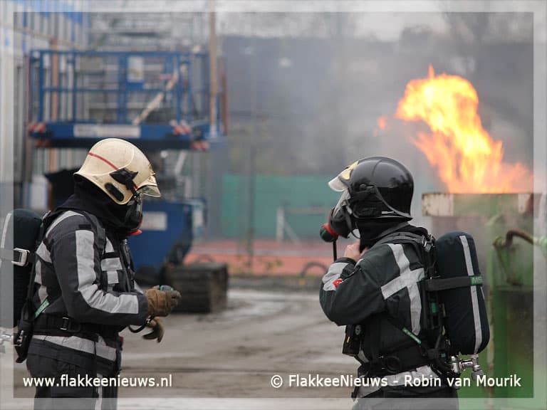 Brand op bouwplaats nieuwe gemeentehuis