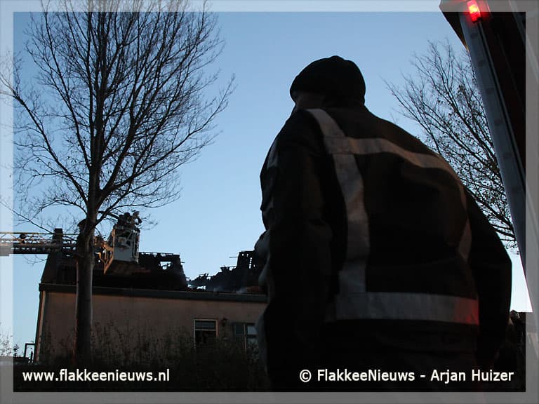 Brand in woonhuis Zuidzijde