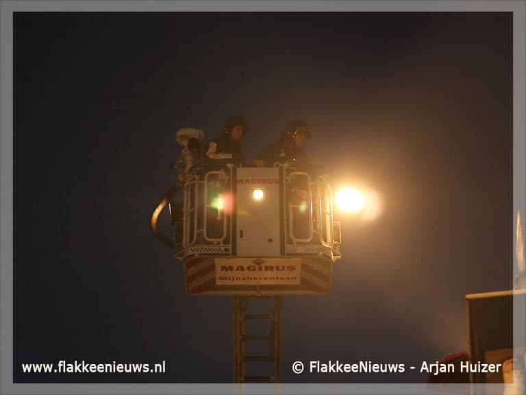 Brand in woonhuis Zuidzijde
