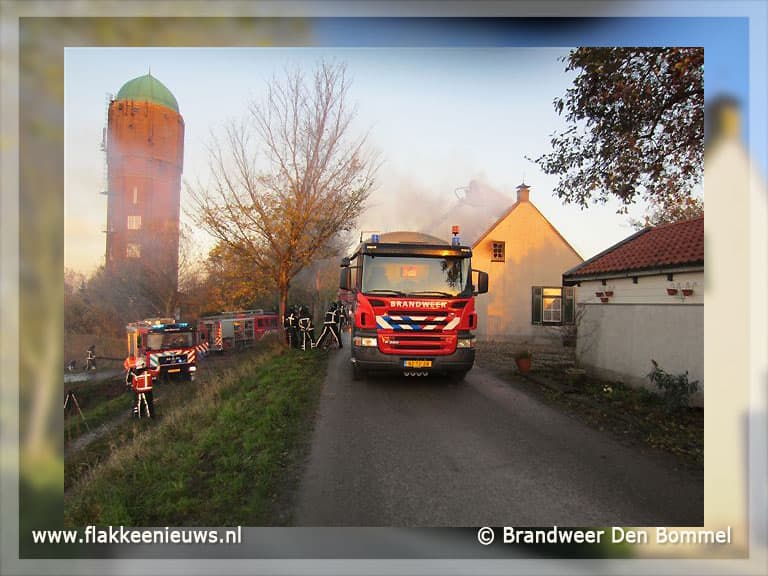 Brand in woonhuis Zuidzijde
