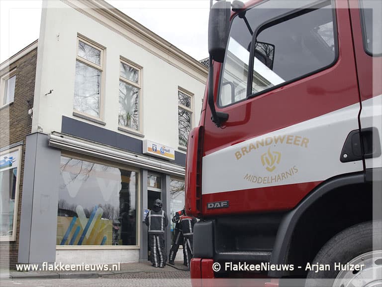 Grote brand voorkomen bij VVV Middelharnis