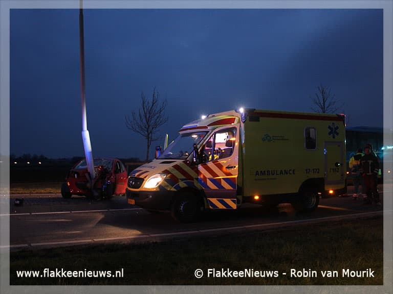 Dodelijk ongeval N215 Oude-Tonge