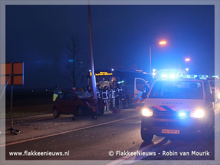 Dodelijk ongeval N215 Oude-Tonge