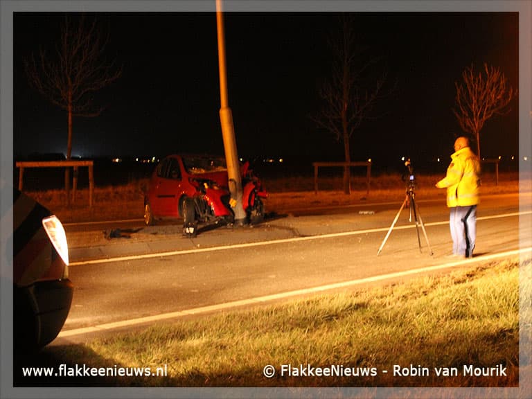 Dodelijk ongeval N215 Oude-Tonge