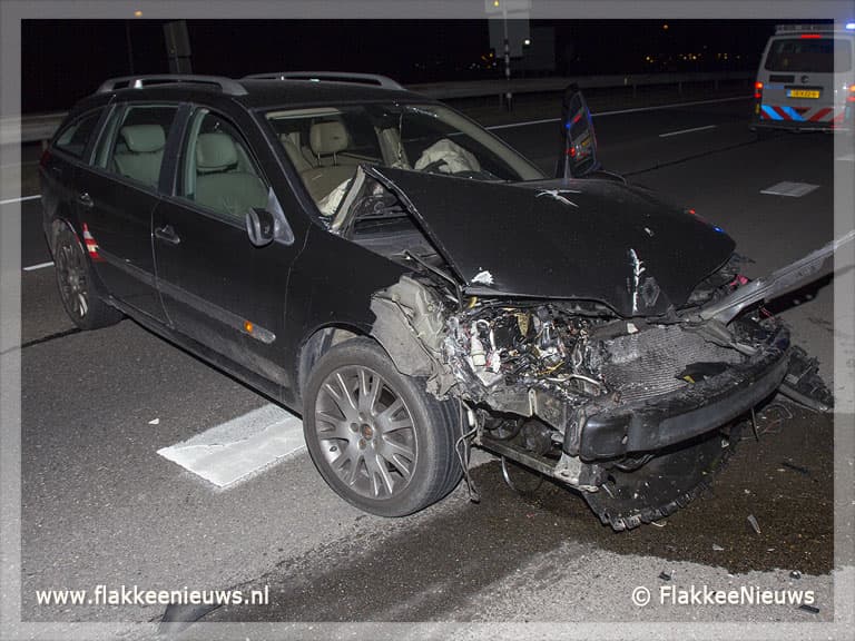Beschonken bestuurder aangehouden na ongeval