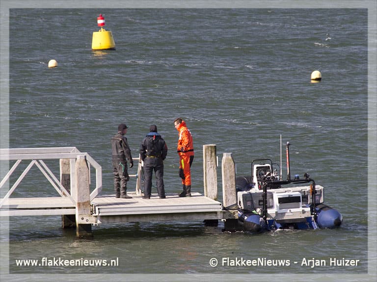 Defensie Duikgroep zoekt vermiste sportduiker