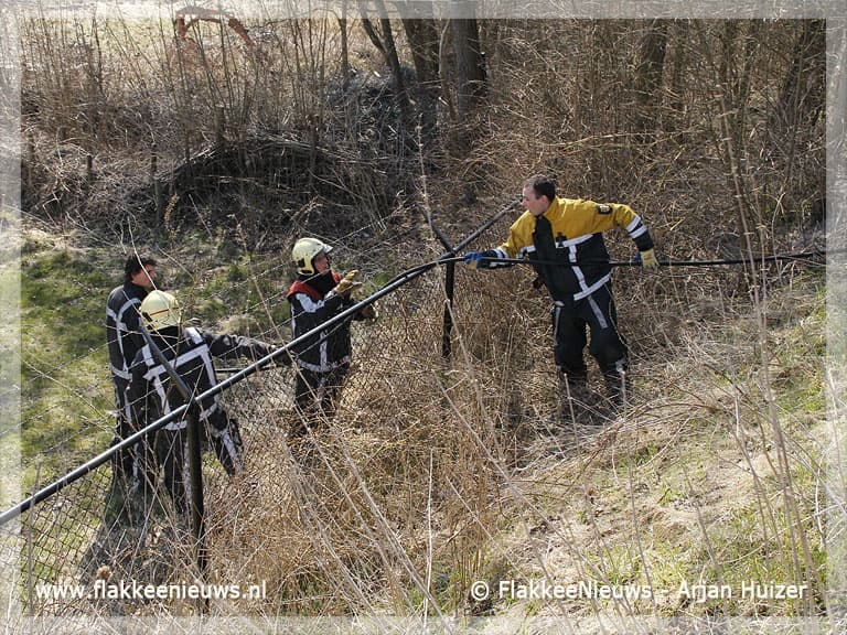 Handen vol aan buitenbrand Ouddorp