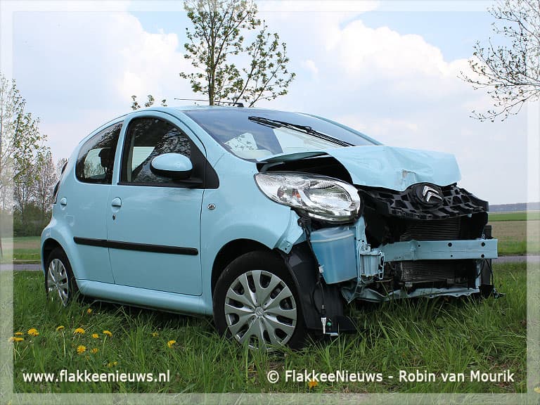 Bestuurder gewond na eenzijdig ongeval
