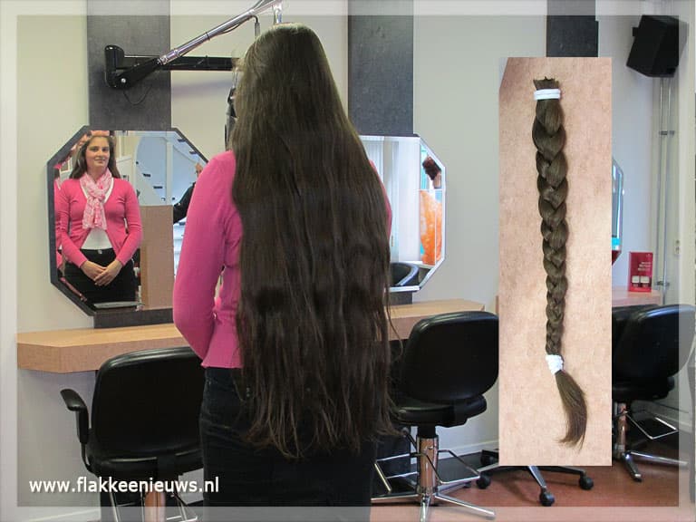 Haar doneren aan het goede doel