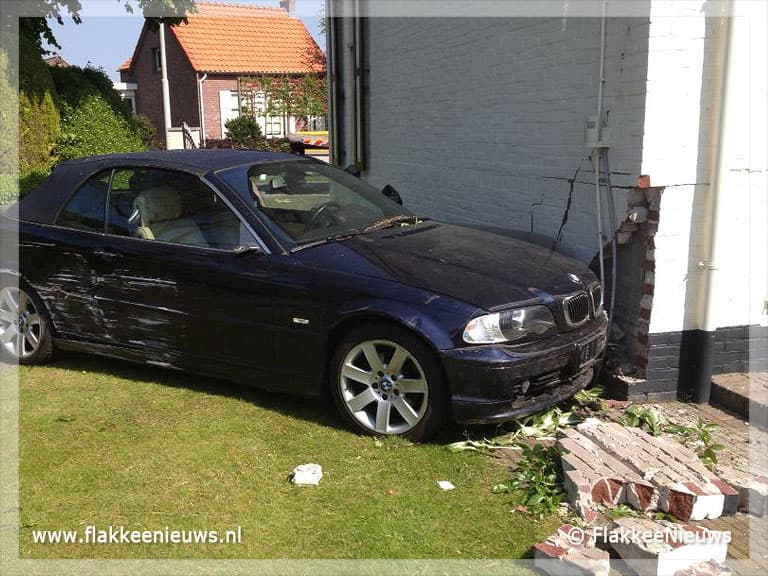 Schade aan woningen door joyriding