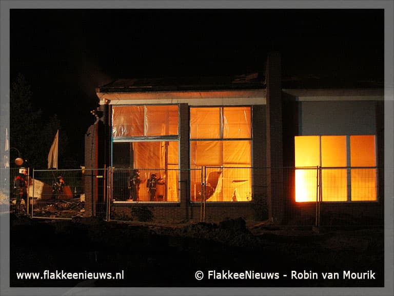 Wederom brand in oude Ford garage