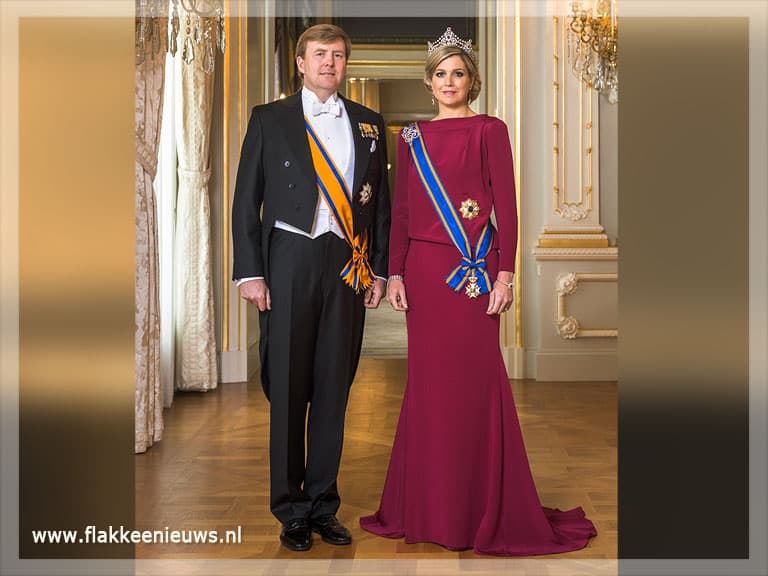 Koning Willem-Alexander en koningin Máxima op bezoek