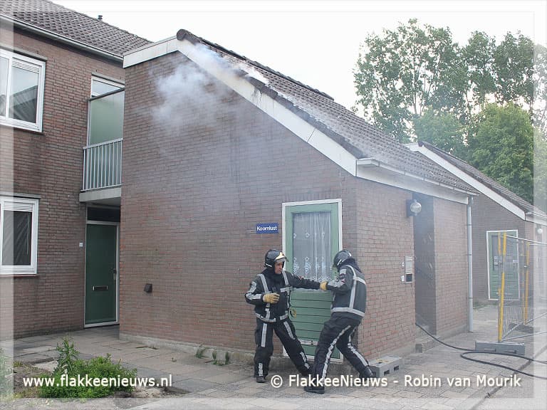 Pyromaan actief rondom Langeweg Middelharnis