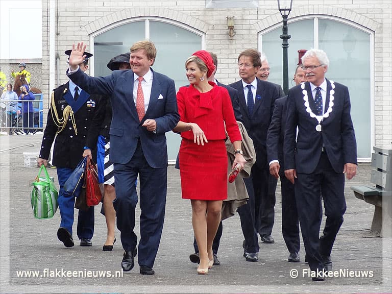 Video: Koningspaar bezocht Goeree-Overflakkee