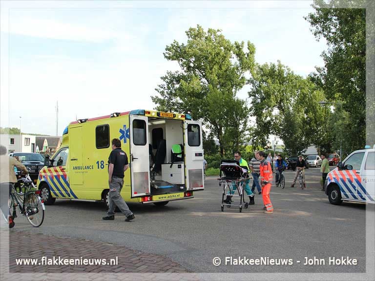 Traumaheli vliegt voor eenzijdig ongeval
