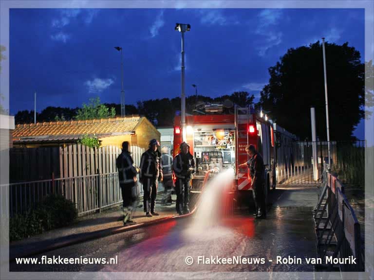 Brandweer rukt uit voor kortsluiting
